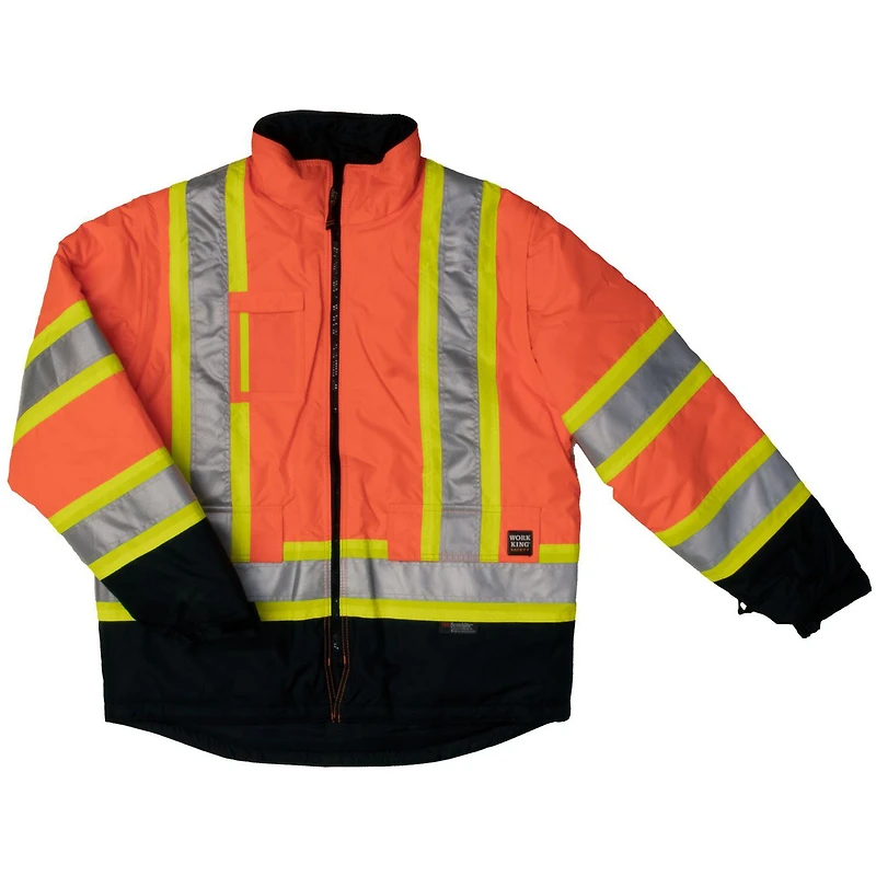 TOUGH DUCK Men's 5-in-1 Safety Jacket