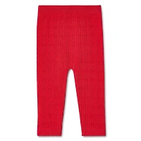 George Baby Girls' Cable Knit Legging