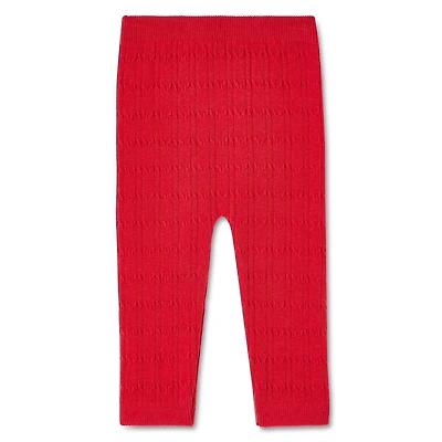 George Baby Girls' Cable Knit Legging