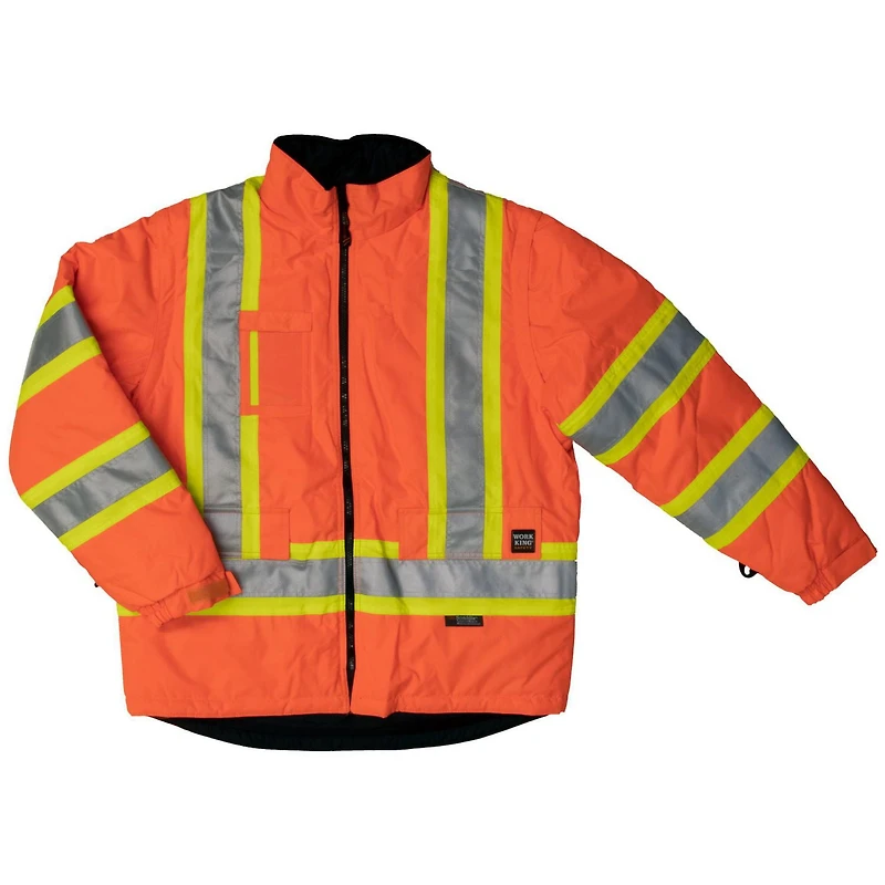 TOUGH DUCK Men's 5-in-1 Safety Jacket