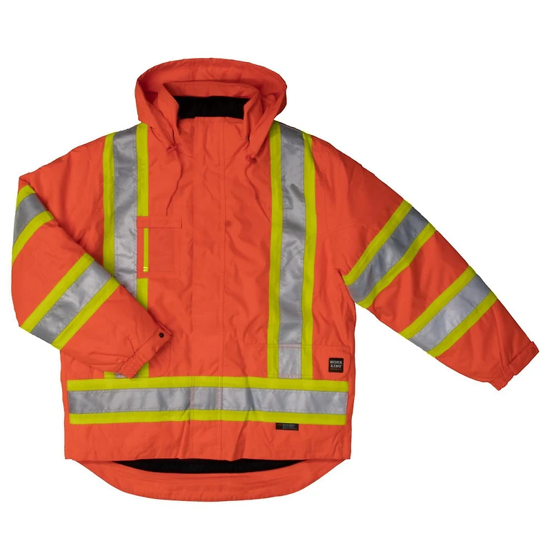 TOUGH DUCK Men's 5-in-1 Safety Jacket