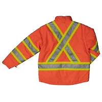 TOUGH DUCK Men's 5-in-1 Safety Jacket