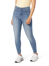 Levi Strauss Signature.MC Jean filiforme moulant taille haute à la cheville Simplement Extensible pour femme