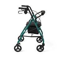 Medline Basic Rollator with 6" Wheels, Green