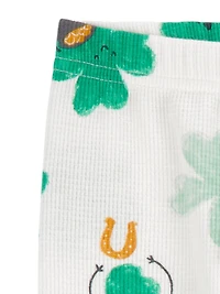 Carter's Child of Mine KB 2PC Pajama Set - Green Shammrock