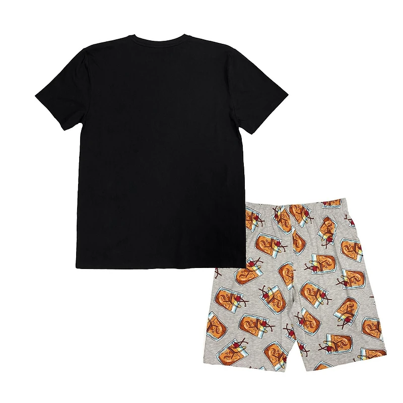 Mad Engine Men's Call Me Old Fashioned 2 Piece Sleepwear Set