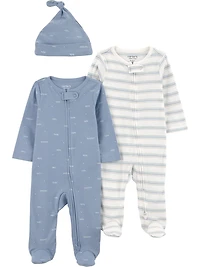 Carter's Child of Mine IB 2pk SNP Blue Stripe