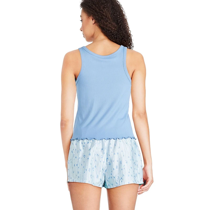Ensemble 2 pièces avec short en satin George pour femmes
