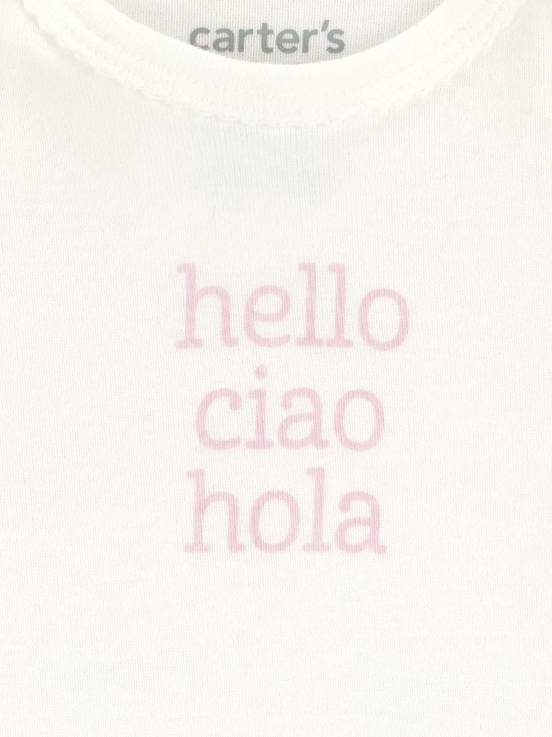 Carter's Child of Mine IG 3PC Set - Pink Hello