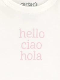 Carter's Child of Mine IG 3PC Set - Pink Hello