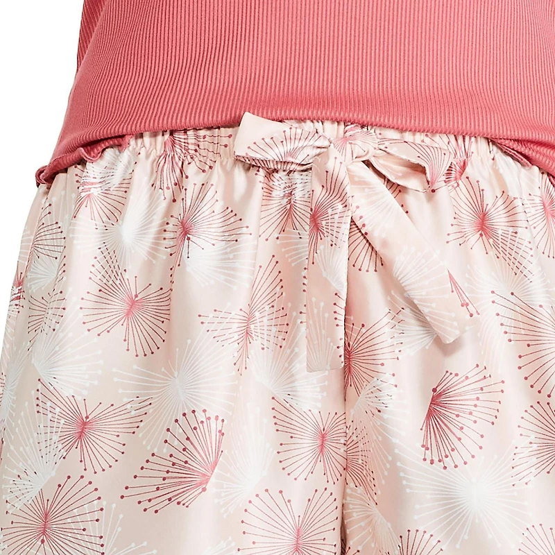 Ensemble 2 pièces avec short en satin George pour femmes