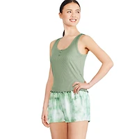 Ensemble 2 pièces avec short en satin George pour femmes