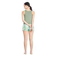 Ensemble 2 pièces avec short en satin George pour femmes