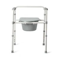 Medline Standard Steel Commode