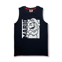 Nintendo Boy's crew neck tank top