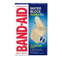 Band-Aid Brand Water Block Flex Adhesive Bandage - Self Adhesive Wound Care Skin Dressing - Extra Large, 7 Count, 7 each