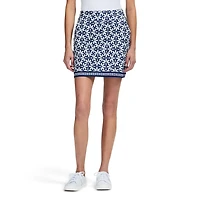 IZOD BREE PRINTED SKORT