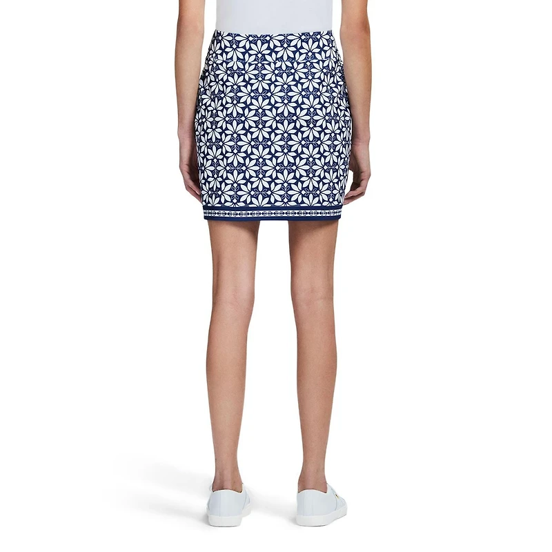 IZOD BREE PRINTED SKORT