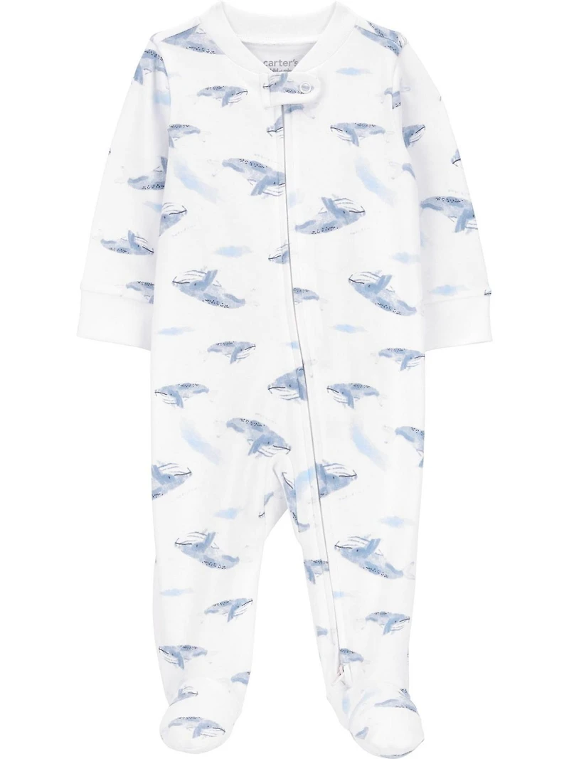 Carter's Child of Mine IN Sleep N Play - Baleine blanche