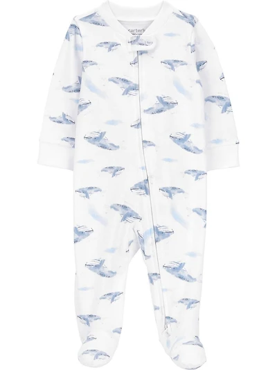 Carter's Child of Mine IN Sleep N Play - Baleine blanche