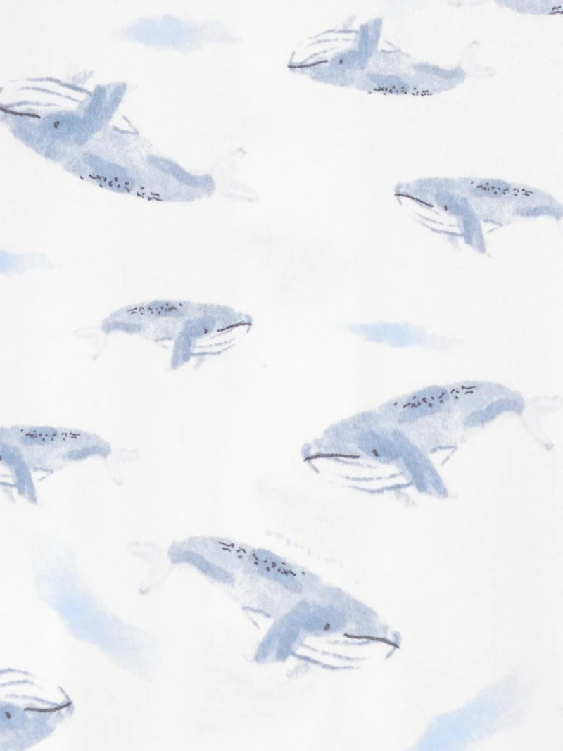 Carter's Child of Mine IN Sleep N Play - Baleine blanche