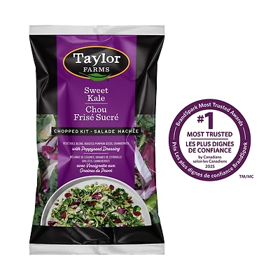 Taylor Farms Sweet Kale Chopped Salad Kit, 340 g