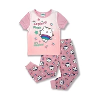 Gabby's Dollhouse Ensemble de pyjama 2 pièces pour fille en bas âge