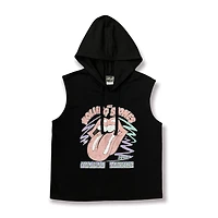 Rolling Stones Camisole avec capuchon pour femmes