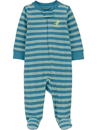 Carter's Child of Mine IB Sleep N Play - Rayure bleue et verte