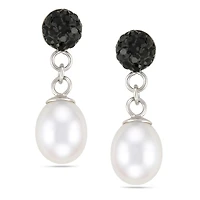 Boucle d'oreille en argent sterling Quintessential.