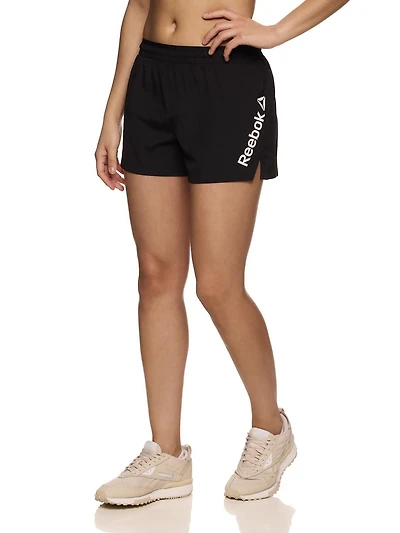 Reebok Short de course Staple pour femme avec doublure en maille Tailles XS-2XL