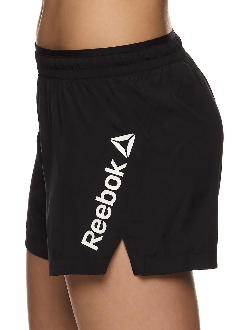 Reebok Short de course Staple pour femme avec doublure en maille Tailles XS-2XL