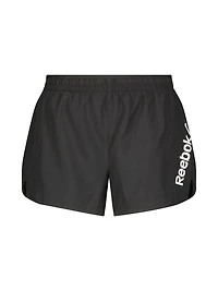 Reebok Short de course Staple pour femme avec doublure en maille Tailles XS-2XL