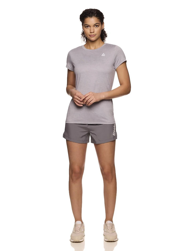 Reebok Women's Staple Running Short With Mesh Lining
