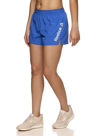 Reebok Short de course Staple pour femme avec doublure en maille Tailles XS-2XL