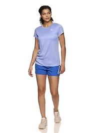 Reebok Short de course Staple pour femme avec doublure en maille Tailles XS-2XL