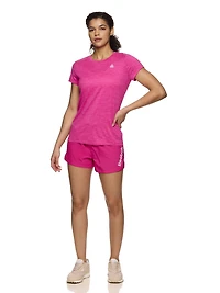 Reebok Women's Staple Running Short With Mesh Lining
