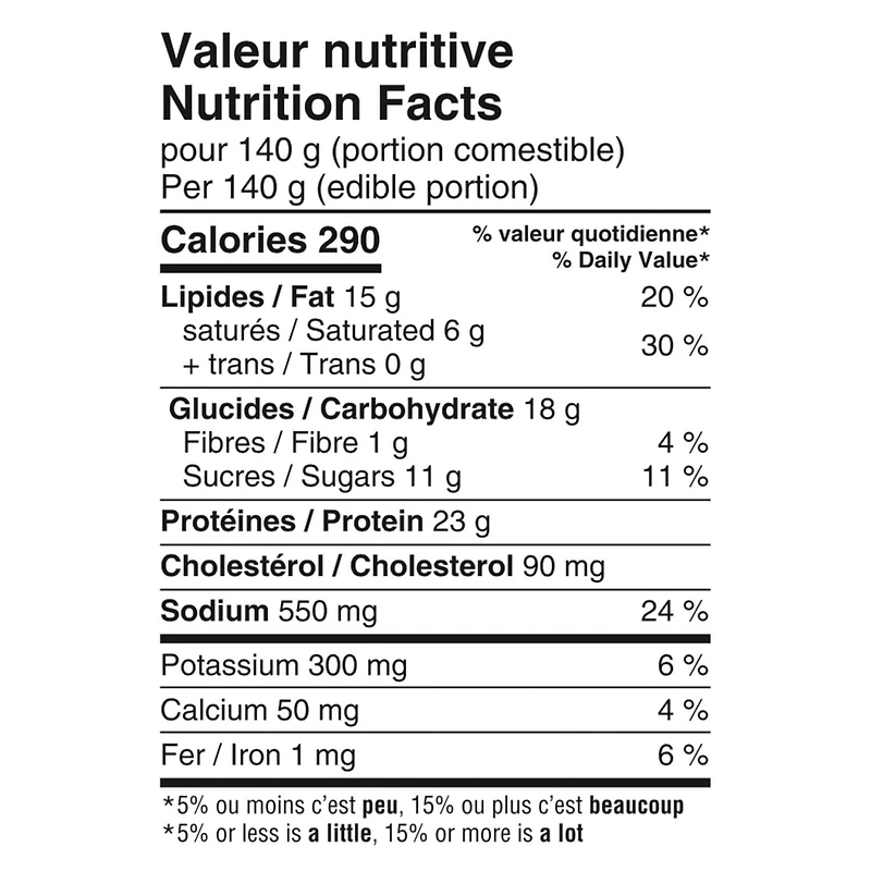 St. Hubert BBQ Pork Back Ribs