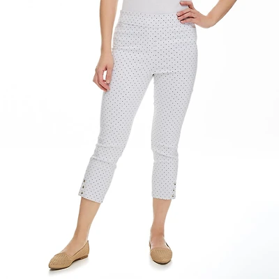 Capri enfilable imprimé avec boutons Penmans pour femmes