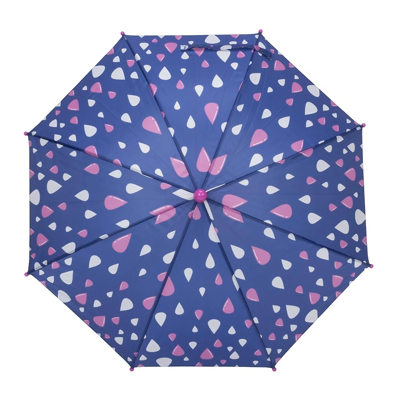 Parapluies pour enfants aux teintes unies assorties