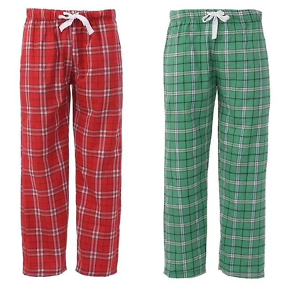 Tenues de nuit Yves Martin en flanelle avec cordon