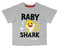 Baby Shark Boys' Toddler Short Sleeve T-Shirt