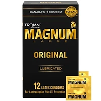 Trojan Magnum Large condoms lubrifiés