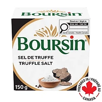 Boursin Truffle Salt & Hint of Black Pepper, Spreadable Cheese 150g