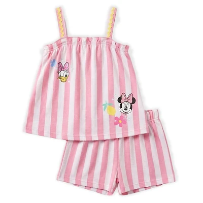 Disney Minnie Mouse Ensemble Haut et Shorts pour Filles