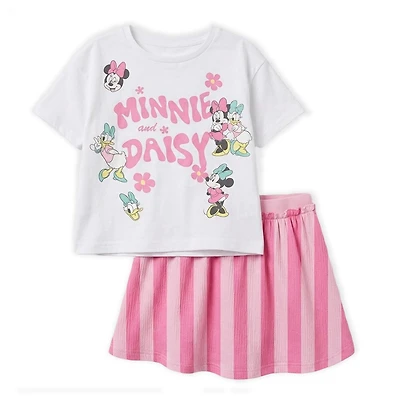 Disney Minnie Mouse and Daisy Skirt Set