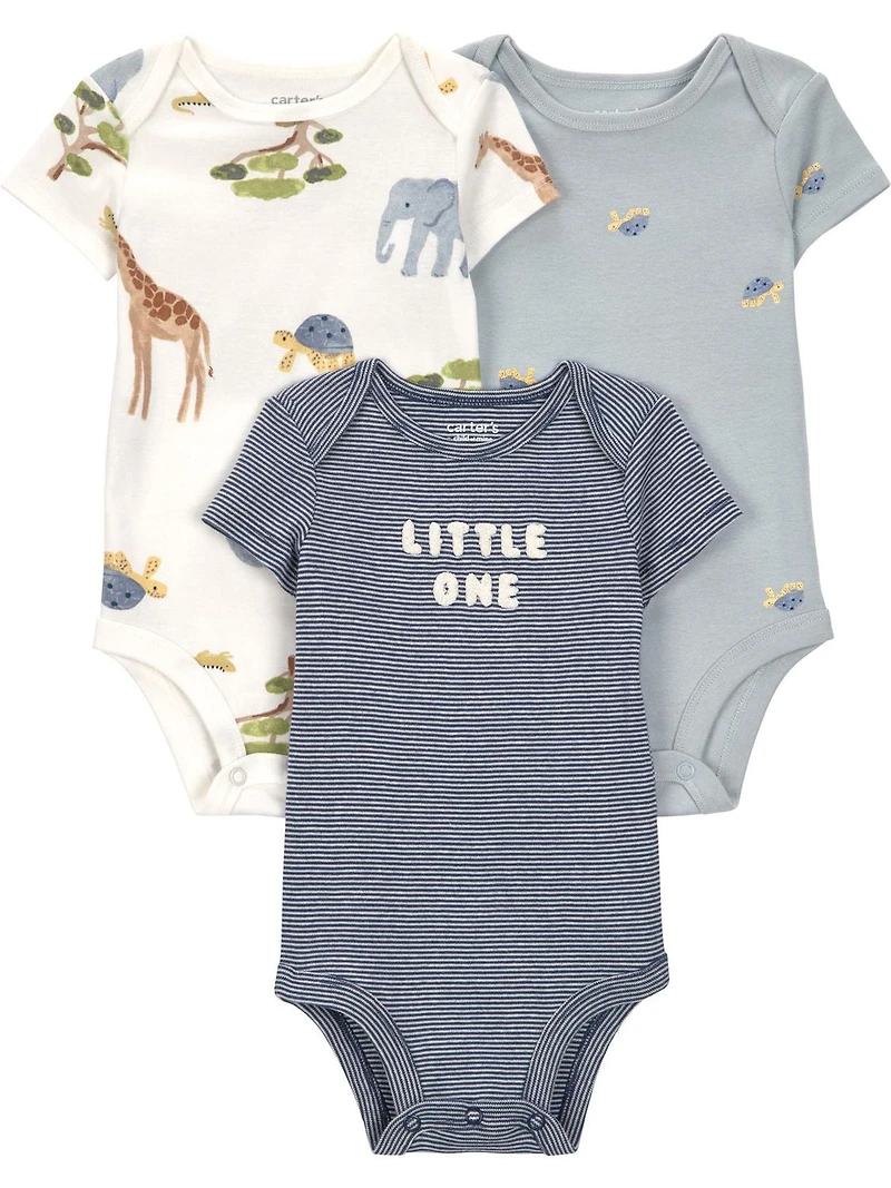 Carter's Child of Mine Gar Ensemble de 3 combinaisons - Safari bleu