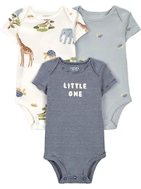 Carter's Child of Mine Gar Ensemble de 3 combinaisons - Safari bleu