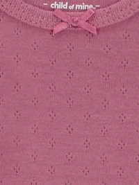 Carter's Child of Mine Infant Girl 3pk Short Sleeve Bodysuits Pink