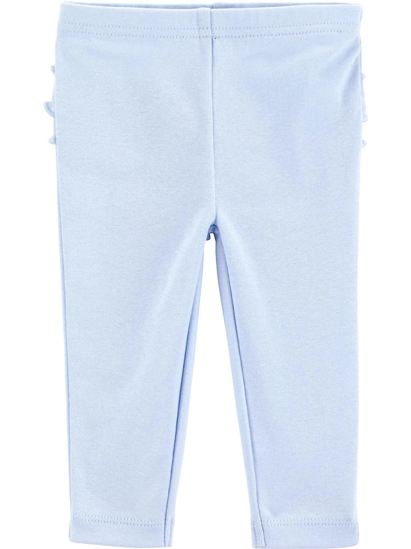 Carter's Child of Mine Fil Paquet de 2 pantalons - Motif floral bleu